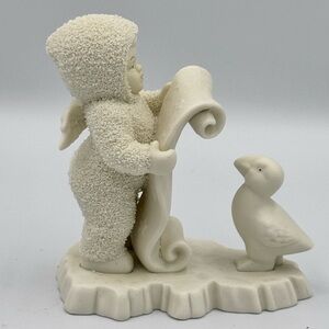 Department 56 SnowBabies “Are You On My List” #68756 Vintage 1996